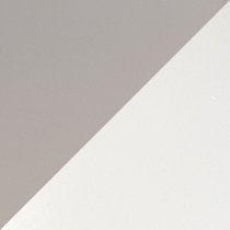 Столик журнальный T235 Белый/топ - стекло капучино